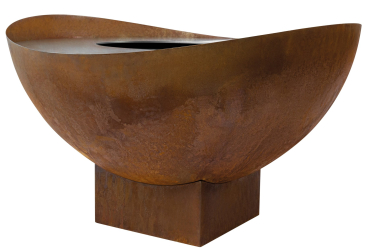 Preview: FEU DU JARDIN Gartenfeuer WAVE Rostoptik